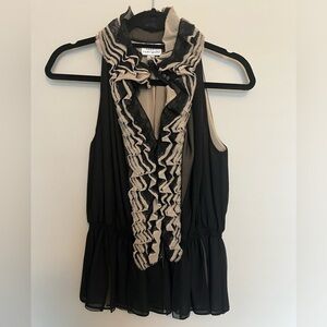 💕 Robert Rodriguez + Neiman Marcus + Target Collab! Black lace & sheer top Sz S